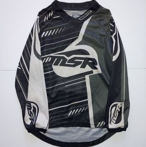 MSR Axxis Youth Motocross ATV Riding Jersey Black